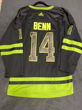 Adidas Dallas Stars Blackout NHL #14 Jamie BENN. Size 54. Havnt tried to clean
